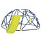 Kids Climbing Dome With Slide Outdoor Playset Steel Frame Fabric Platform